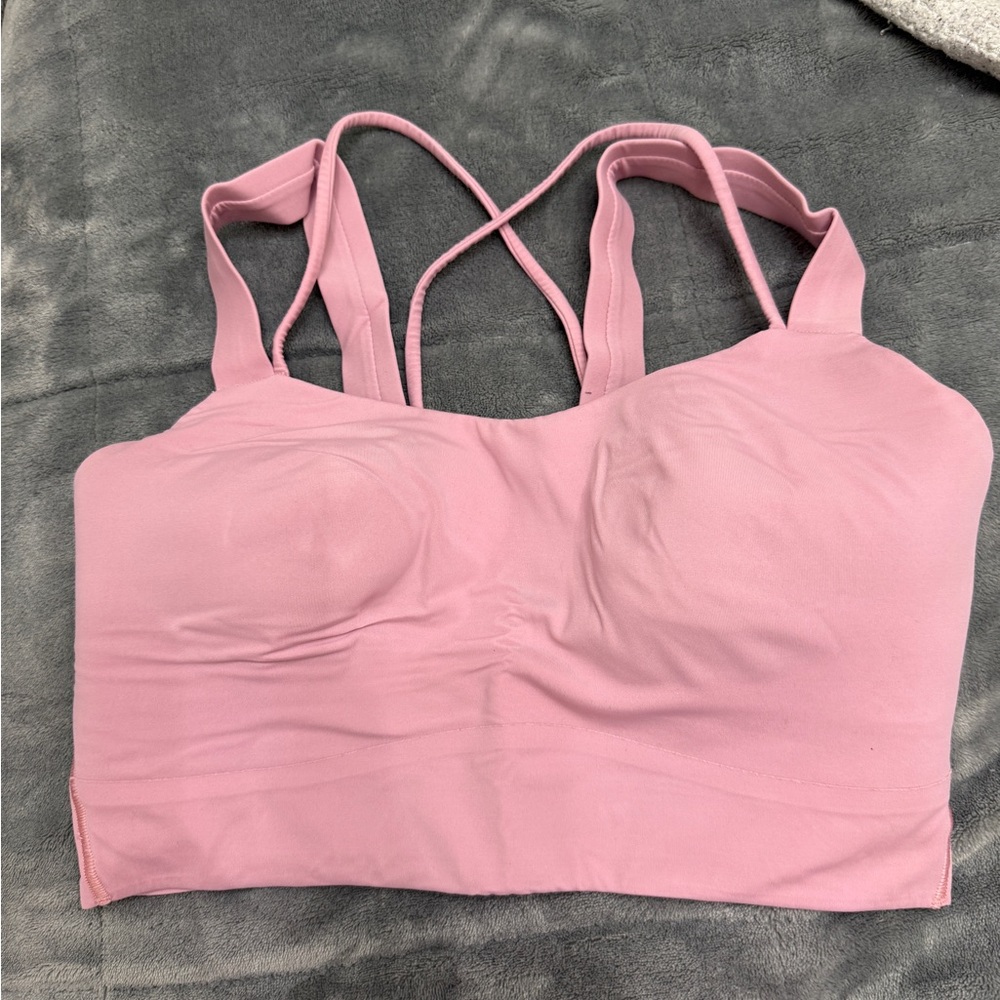 Lululemon Athletica Pink Sports Bra